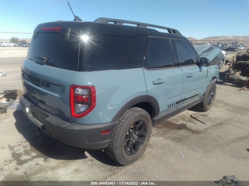 2021 FORD BRONCO SPORT FIRST EDITION VIN: 3FMCR9F96MRA13009