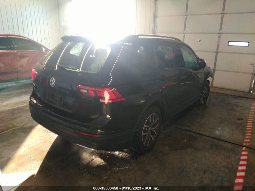 2021 VOLKSWAGEN TIGUAN S VIN: 3VV1B7AX0MM156854