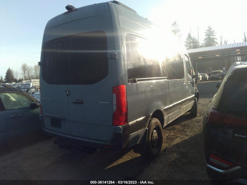 2022 MERCEDES-BENZ SPRINTER PASSENGER VAN VIN: W1Z4EFVY7NT083086