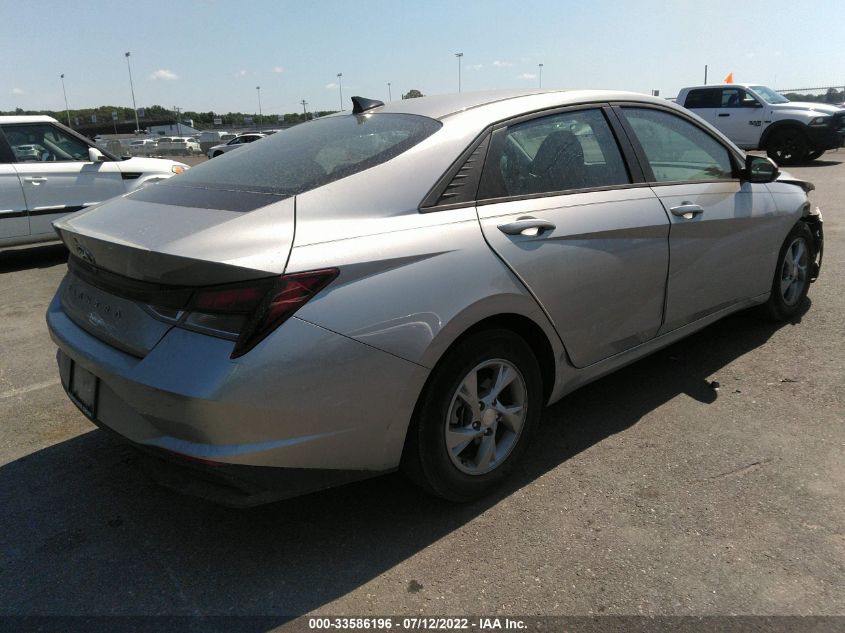 2022 HYUNDAI ELANTRA SE VIN: 5NPLL4AG4NH054922