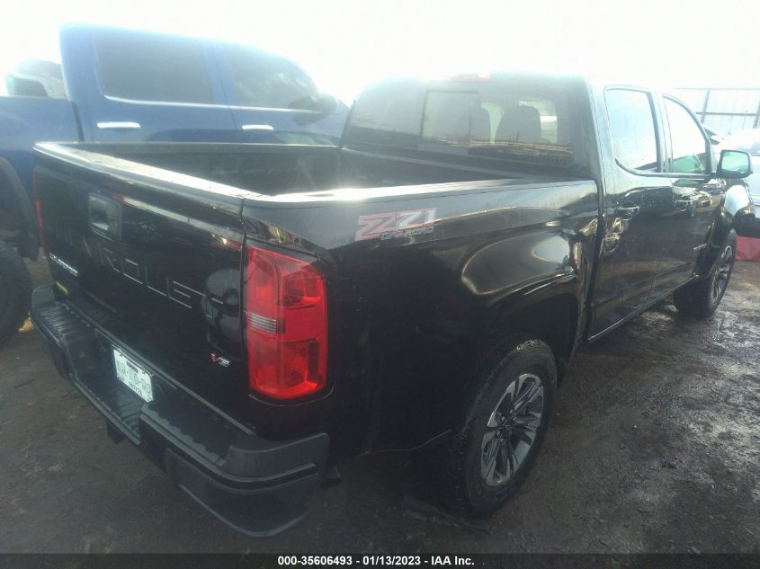 2021 CHEVROLET COLORADO 4WD Z71 VIN: 1GCGTDEN4M1102127