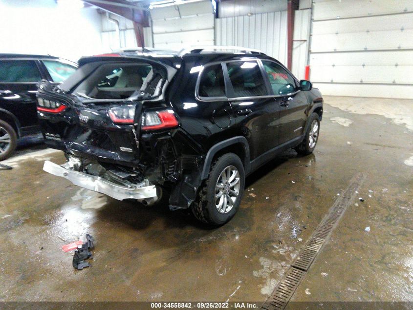 2021 JEEP CHEROKEE LATITUDE LUX VIN: 1C4PJMMX5MD242632