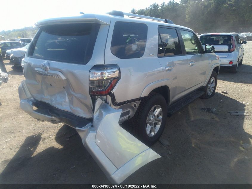 2022 TOYOTA 4RUNNER VIN: JTENU5JR2N6051326
