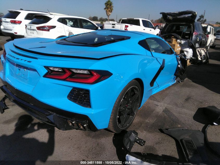 2022 CHEVROLET CORVETTE 1LT VIN: 1G1YA2D45N5121716
