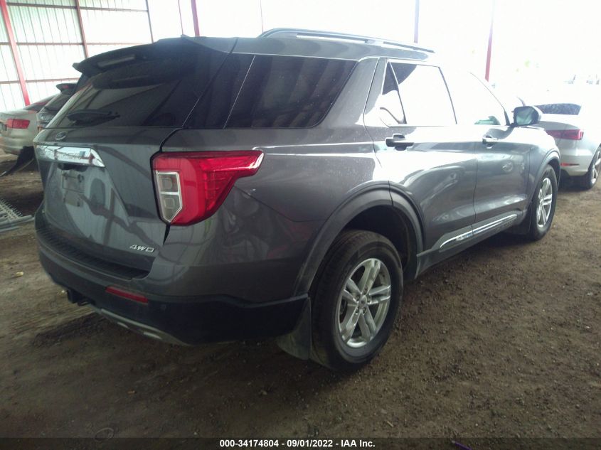 2021 FORD EXPLORER XLT VIN: 1FMSK8DH1MGC38725
