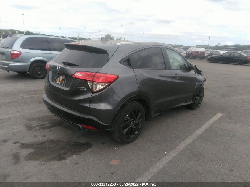 2022 HONDA HR-V SPORT VIN: 3CZRU6H14NM769112