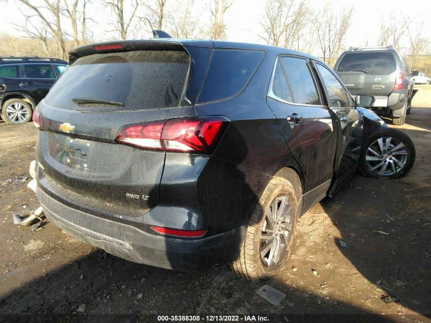 2022 CHEVROLET EQUINOX LT VIN: 2GNAXUEVXN6154037