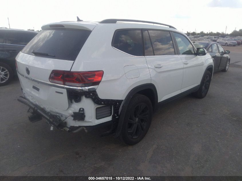 2022 VOLKSWAGEN ATLAS 3.6L V6 SE W/TECHNOLOGY VIN: 1V2KR2CA0NC526678