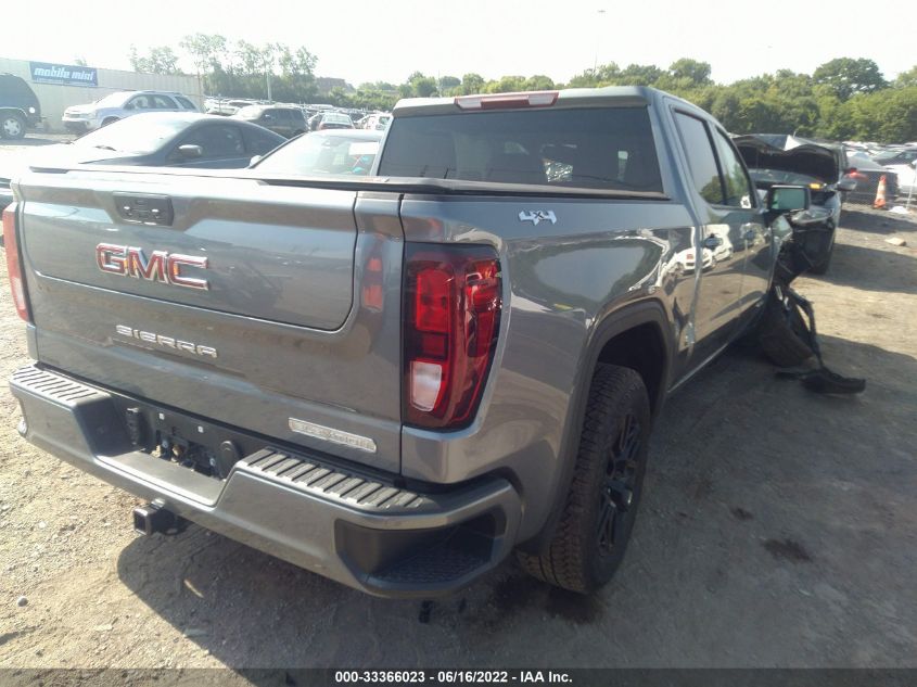 2022 GMC SIERRA 1500 LIMITED ELEVATION VIN: 3GTP9CEK4NG120029