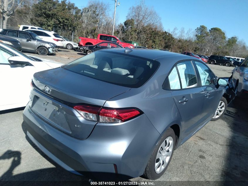 2022 TOYOTA COROLLA LE VIN: 5YFEPMAE2NP370253
