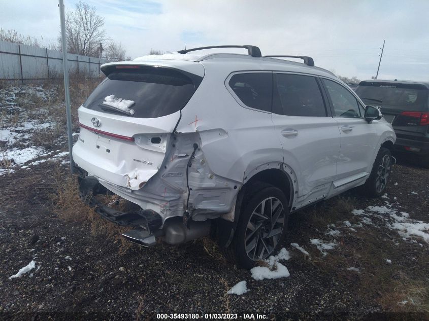 2022 HYUNDAI SANTA FE CALLIGRAPHY VIN: 5NMS5DAL6NH373318