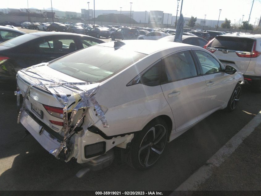 2022 HONDA ACCORD HYBRID SPORT VIN: 1HGCV3F26NA038814