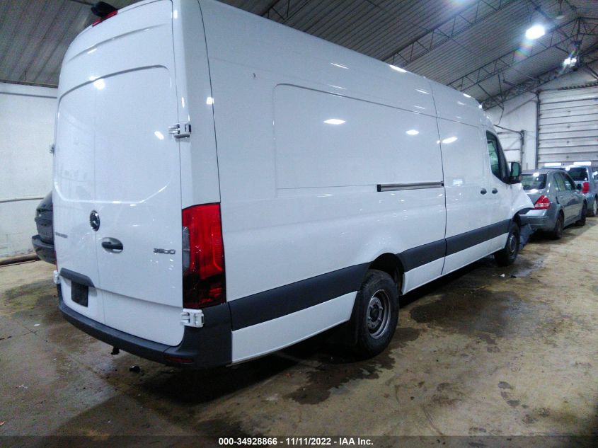 2021 MERCEDES-BENZ SPRINTER CARGO VAN VIN: W1W5DDHY4MT054454