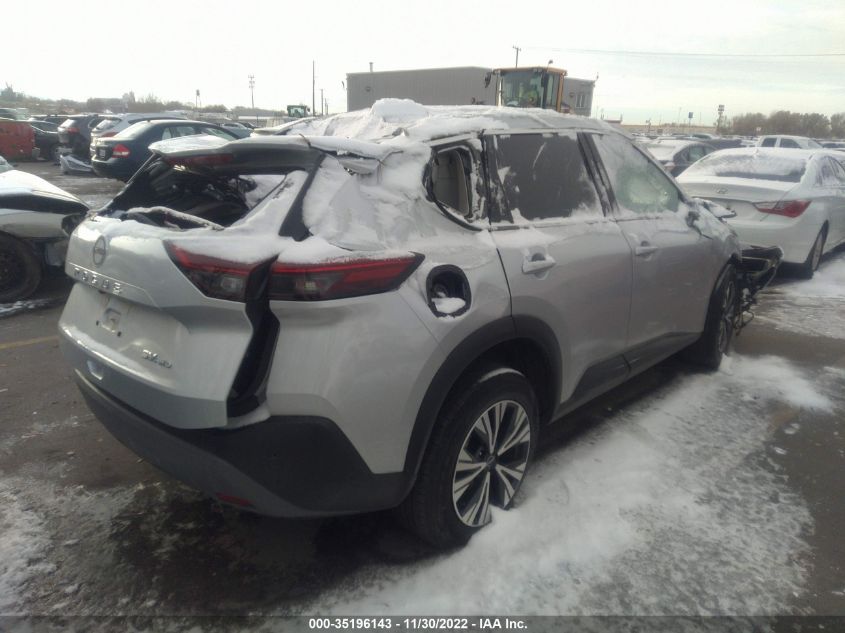 2022 NISSAN ROGUE SV VIN: 5N1BT3BB8NC673264