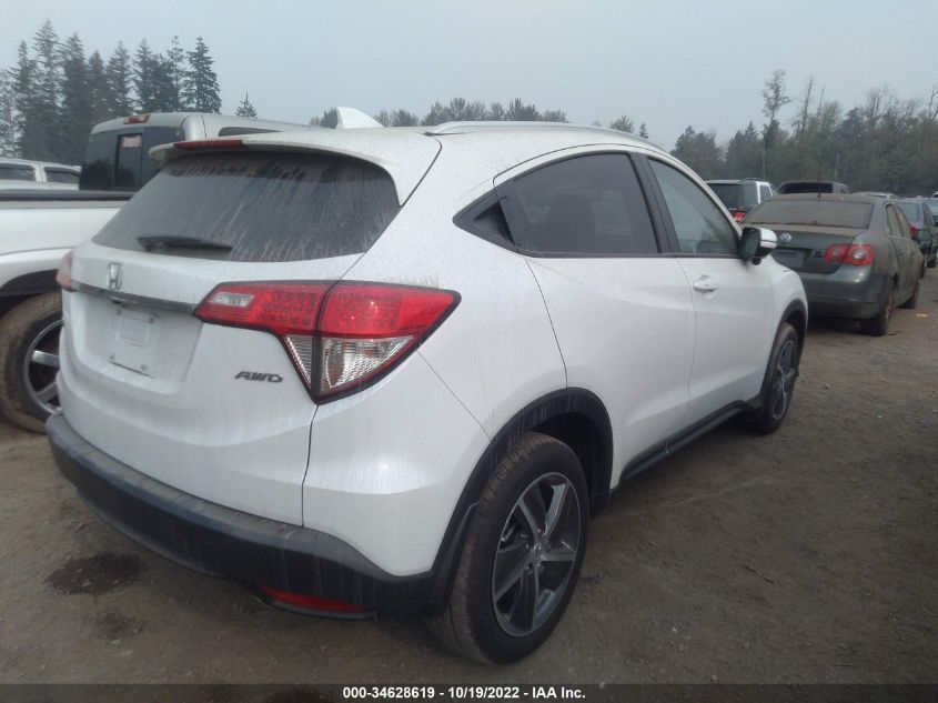 2021 HONDA HR-V EX-L VIN: 3CZRU6H77MM726483