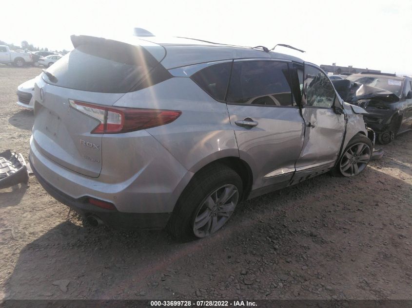2020 ACURA RDX W/ADVANCE PKG VIN: 5J8TC2H72LL032504