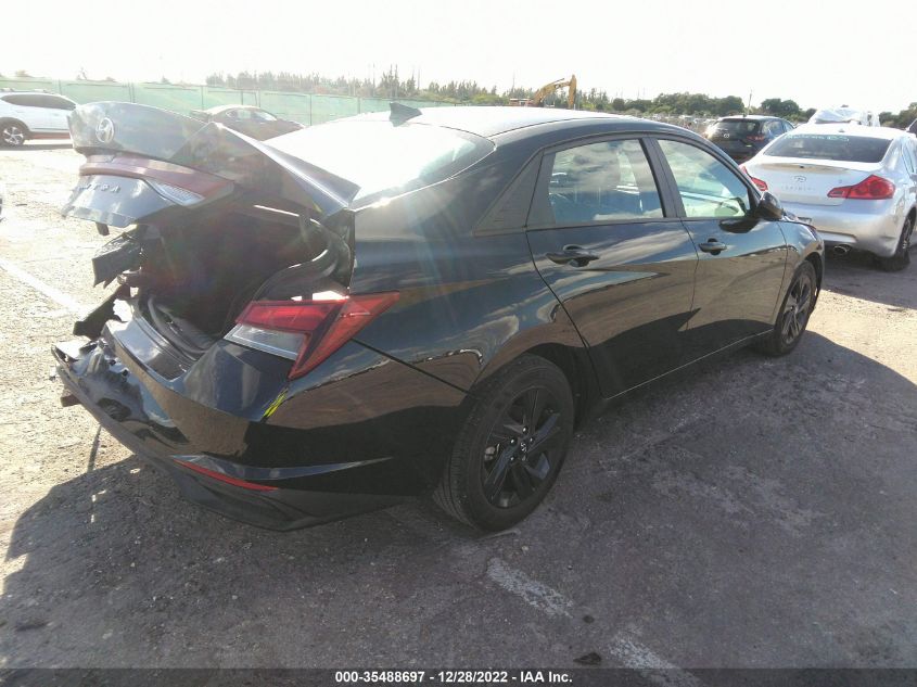2022 HYUNDAI ELANTRA SEL VIN: 5NPLM4AG1NH085624