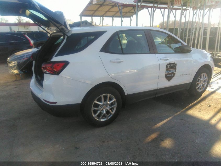 2022 CHEVROLET EQUINOX LS VIN: 3GNAX5EV7NS113002