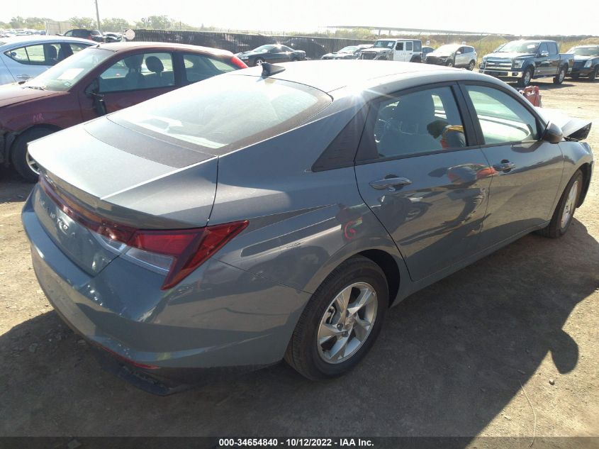 2022 HYUNDAI ELANTRA SE VIN: KMHLL4AG6NU343303