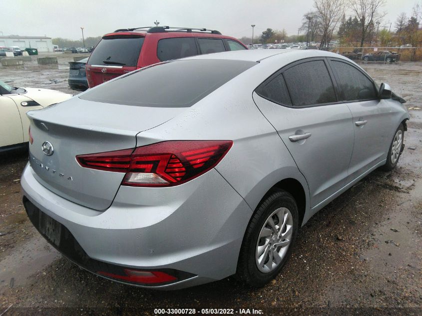 2020 HYUNDAI ELANTRA SE VIN: KMHD74LF6LU943278