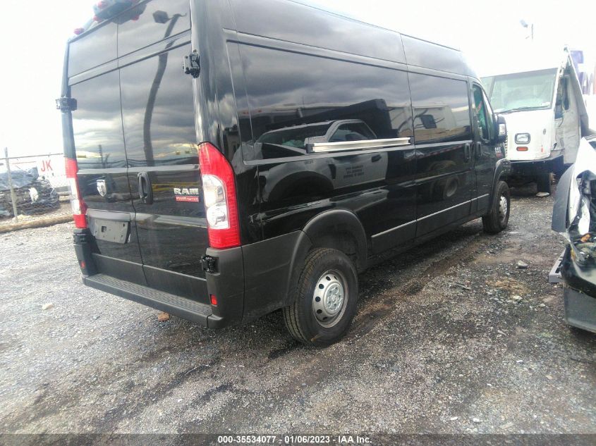 2022 RAM PROMASTER CARGO VAN VIN: 3C6MRVHG9NE130726