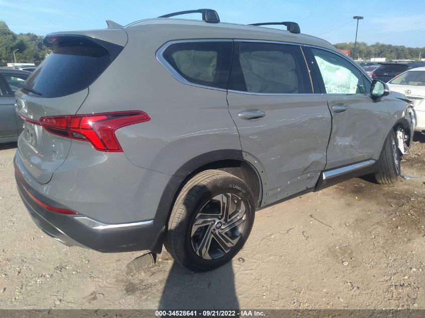 2022 HYUNDAI SANTA FE SEL VIN: 5NMS3DAJXNH428986