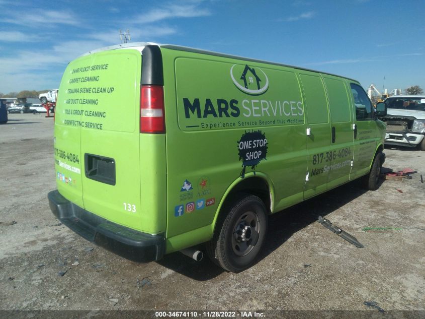 2020 CHEVROLET EXPRESS CARGO VAN VIN: 1GCWGBFP0L1139372