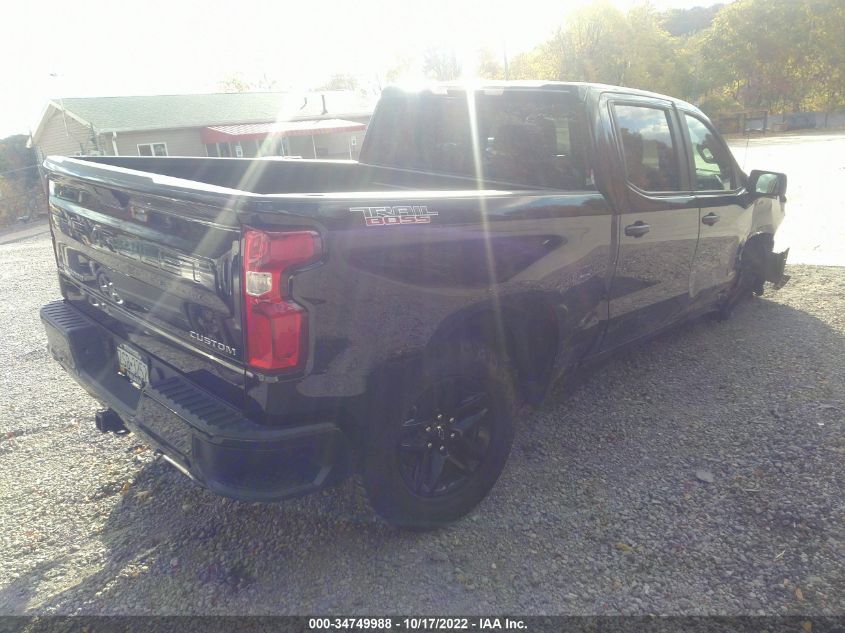 2021 CHEVROLET SILVERADO 1500 CUSTOM TRAIL BOSS VIN: 1GCPYCEF4MZ437569