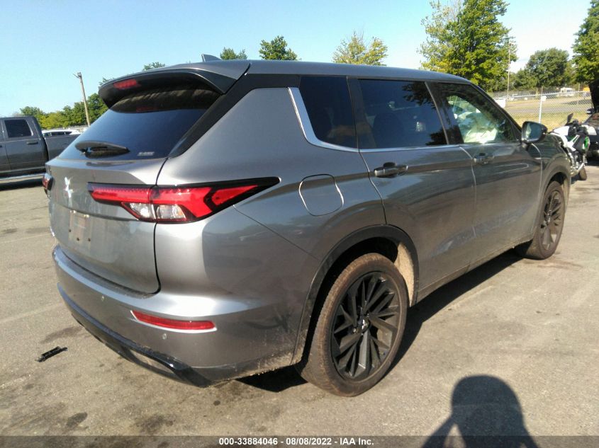 2022 MITSUBISHI OUTLANDER SE VIN: JA4J4UA87NZ066630