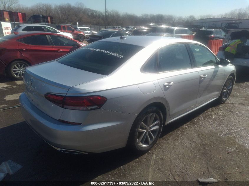 2021 VOLKSWAGEN PASSAT 2.0T S VIN: 1VWAA7A38MC013079