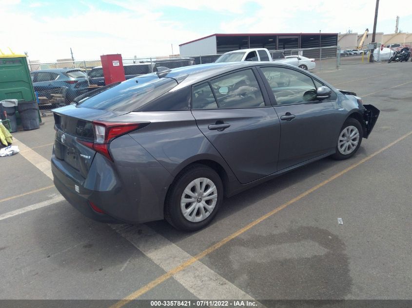 2022 TOYOTA PRIUS L VIN: JTDKAMFU5N3163028