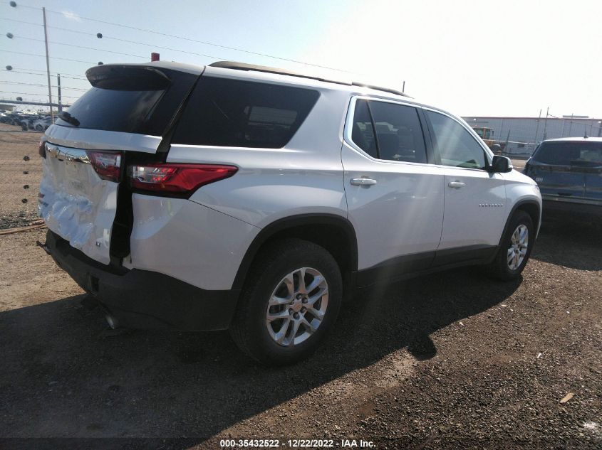 2020 CHEVROLET TRAVERSE LT CLOTH VIN: 1GNERGKW9LJ109469