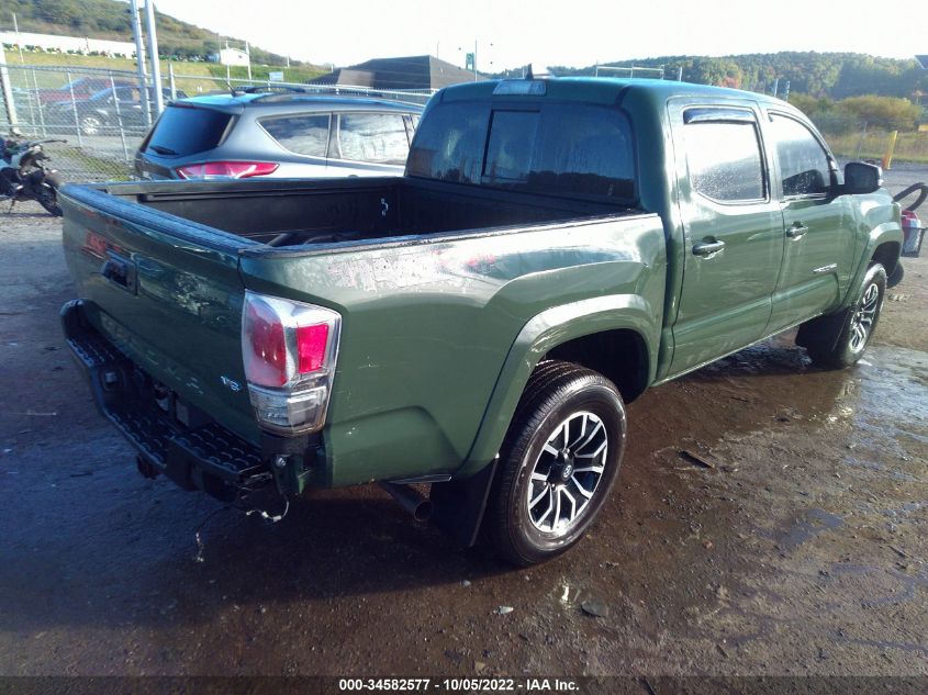 2022 TOYOTA TACOMA 4WD SR/SR5/TRD SPORT VIN: 3TMCZ5AN5NM481362