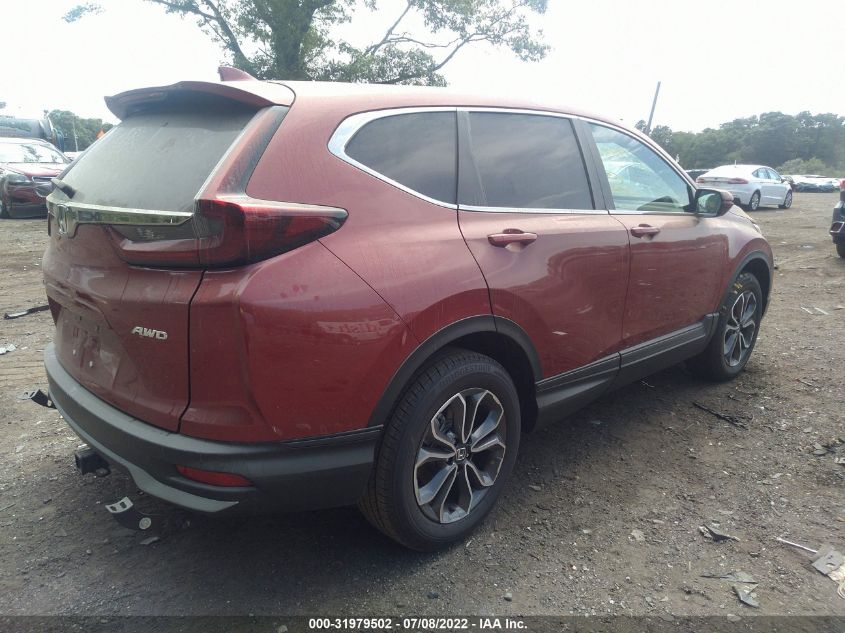 2021 HONDA CR-V EX VIN: 2HKRW2H56MH609832