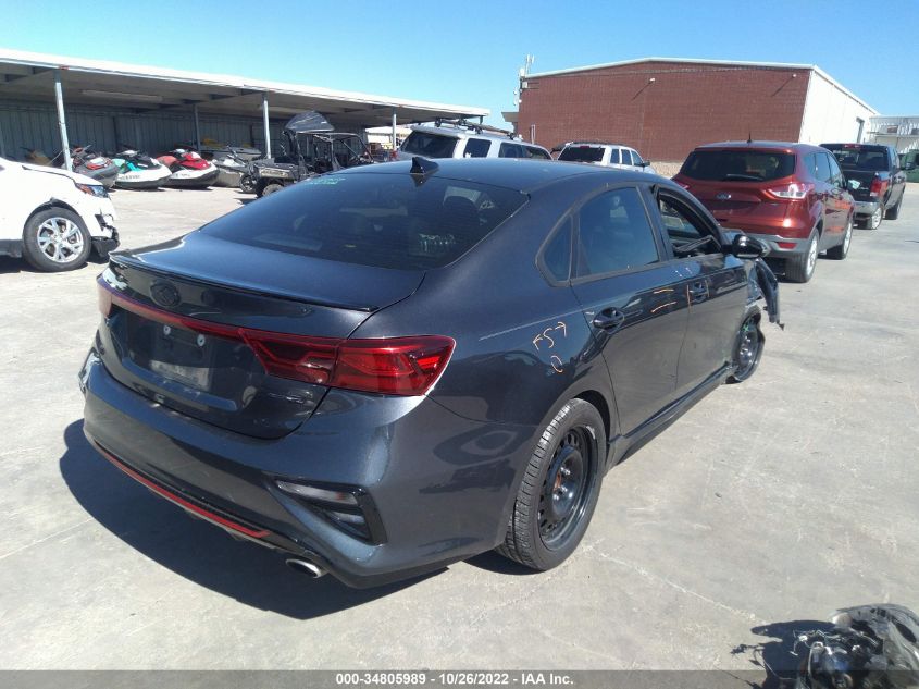 2020 KIA FORTE GT-LINE VIN: 3KPF34AD4LE261461