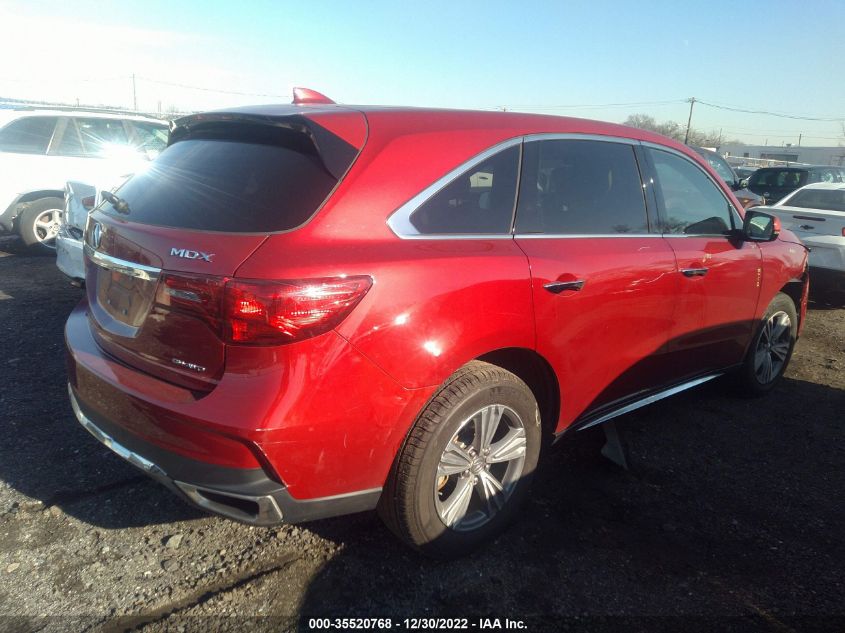 2020 ACURA MDX VIN: 5J8YD4H36LL033246