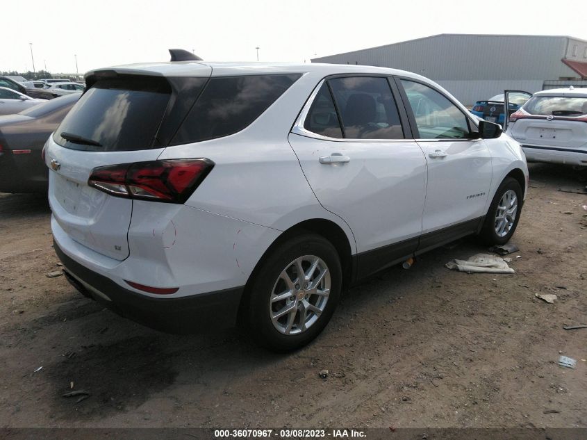 2022 CHEVROLET EQUINOX LT VIN: 3GNAXKEV8NL110280
