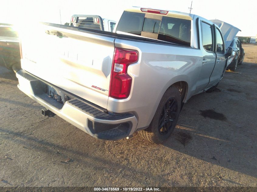2022 CHEVROLET SILVERADO 1500 RST VIN: 3GCUDEET5NG579060