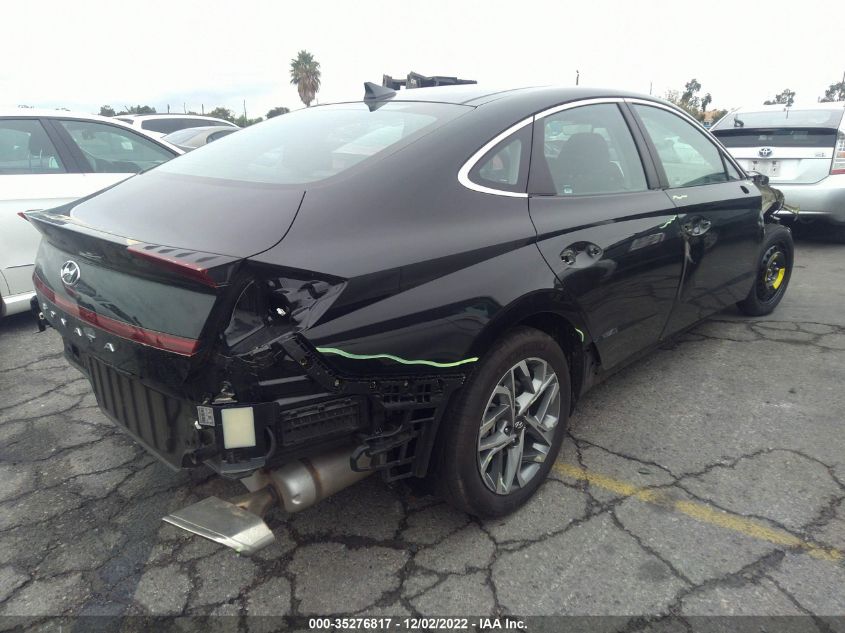 2022 HYUNDAI SONATA SEL VIN: KMHL14JA0NA225671