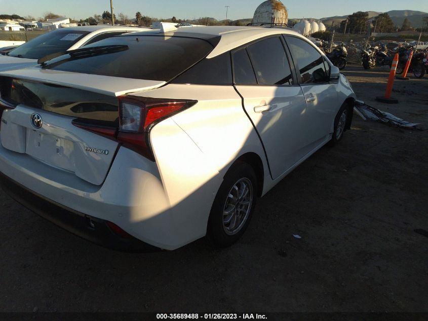 2022 TOYOTA PRIUS XLE VIN: JTDKAMFU4N3154921