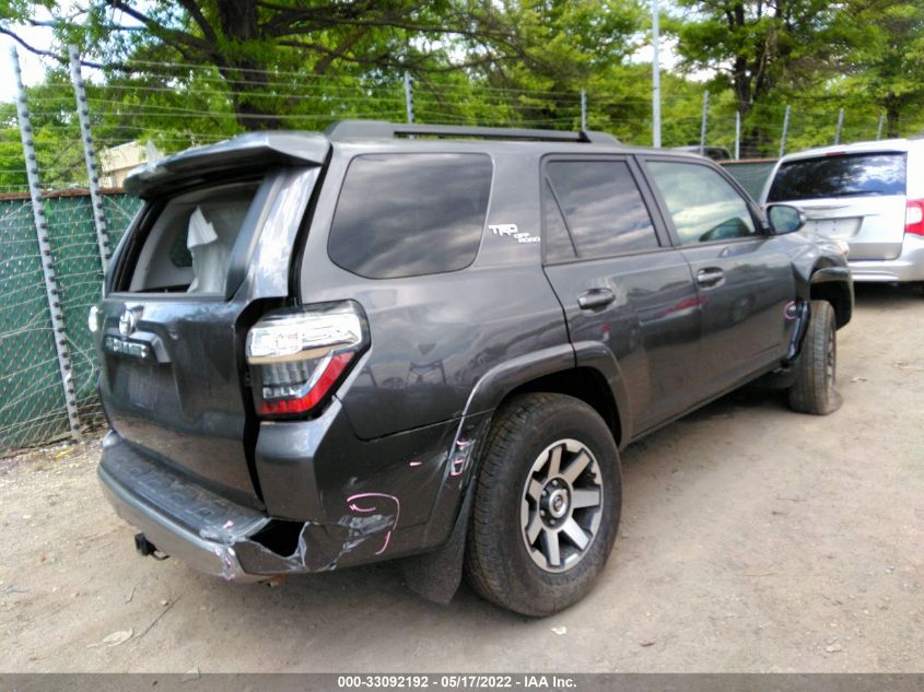 2020 TOYOTA 4RUNNER SR5 VIN: JTEBU5JR4L5760801