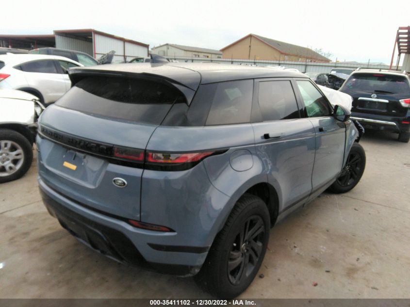 2022 LAND ROVER RANGE ROVER EVOQUE S VIN: SALZJ2FX7NH166005