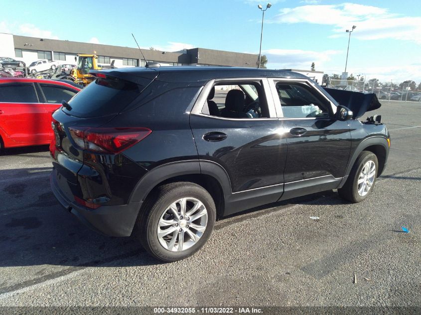2021 CHEVROLET TRAILBLAZER LS VIN: KL79MNSL8MB177547