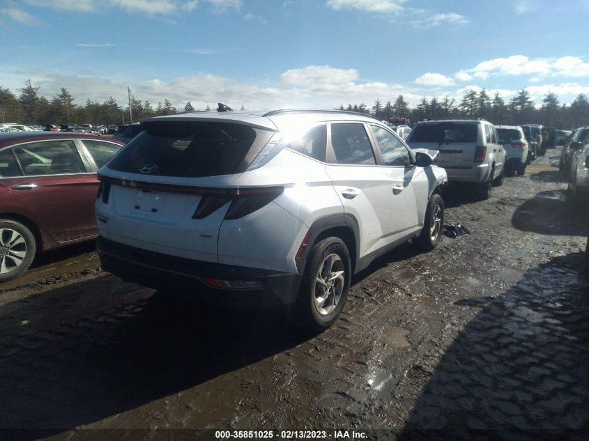 2022 HYUNDAI TUCSON SEL VIN: 5NMJBCAE0NH123945