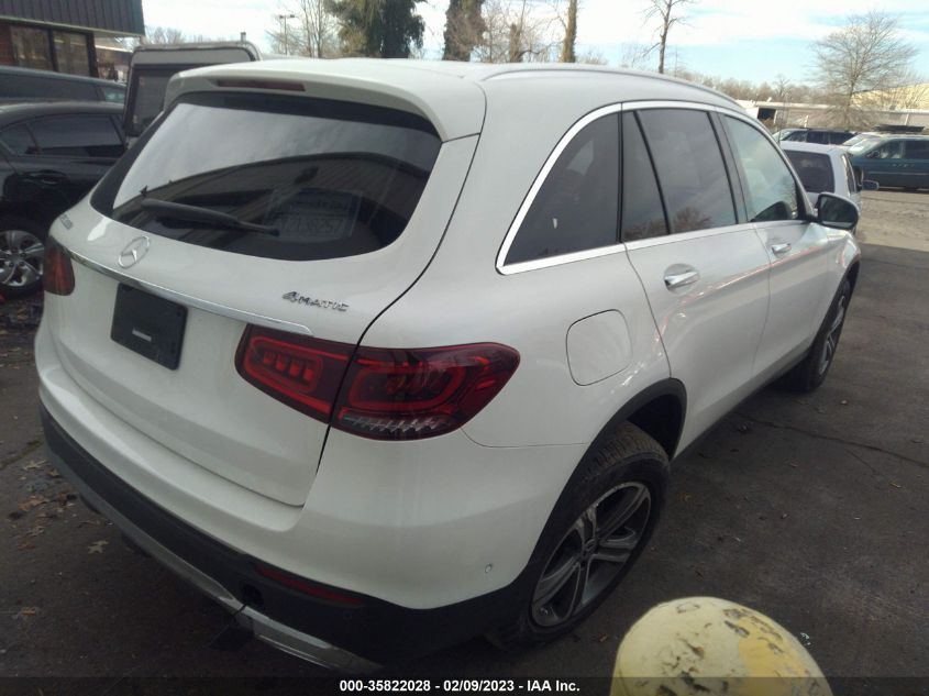 2022 MERCEDES-BENZ GLC GLC 300 VIN: W1N0G8EB1NV376486