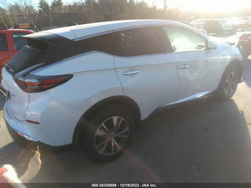 2022 NISSAN MURANO S VIN: 5N1AZ2AS8NC107675