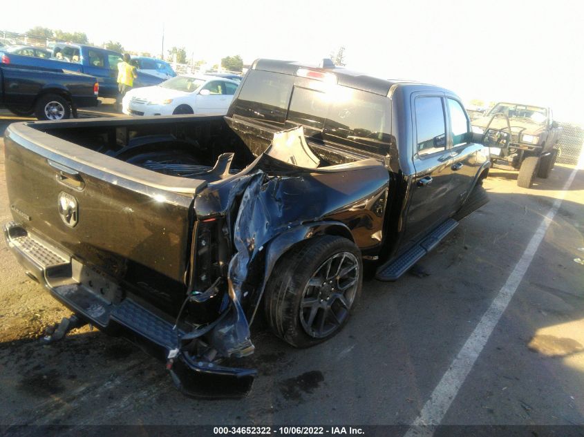 2022 RAM 1500 LARAMIE VIN: 1C6SRFJT0NN116696