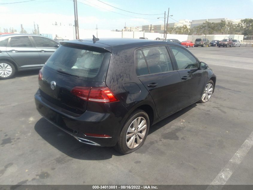 2021 VOLKSWAGEN GOLF TSI VIN: 3VWG57AU1MM002740