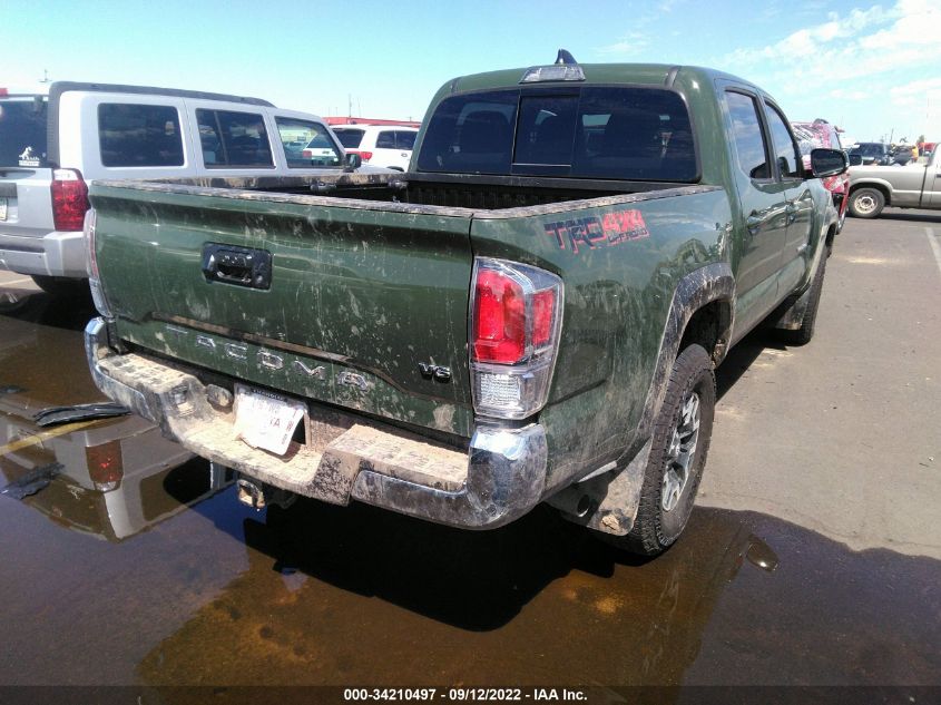 2022 TOYOTA TACOMA 4WD SR/SR5/TRD SPORT VIN: 3TMCZ5AN9NM516842