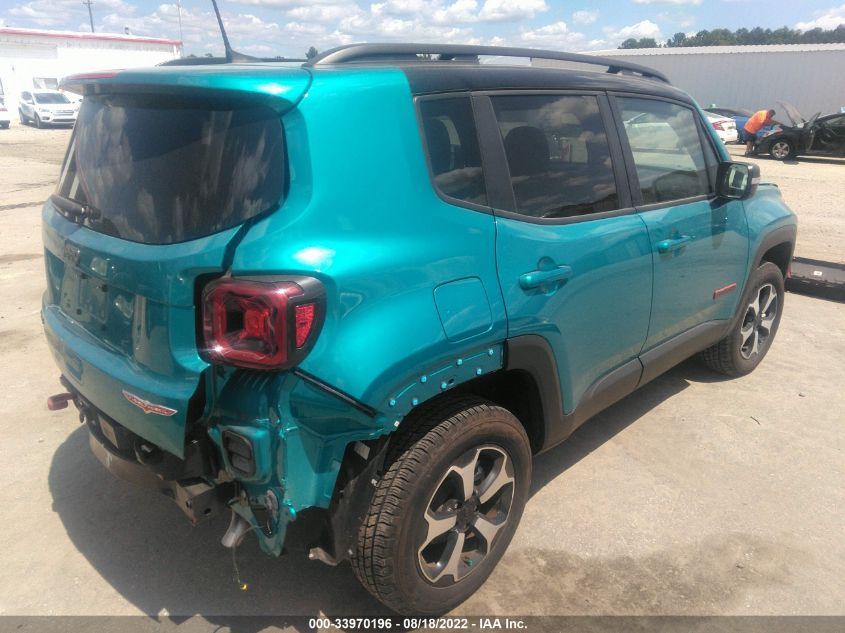 2021 JEEP RENEGADE TRAILHAWK VIN: ZACNJDC12MPM74513
